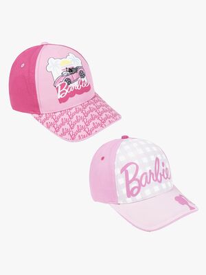 Barbie Keps 2-Pack, Rosa
