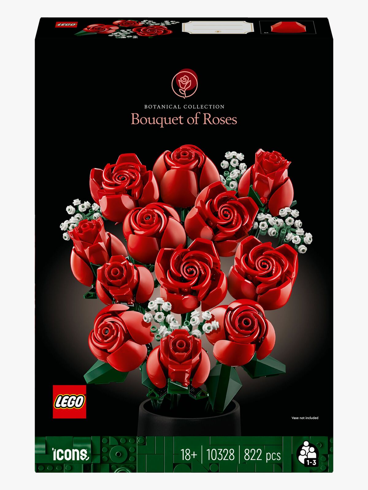 LEGO Icons 10328 Bukett med rosor