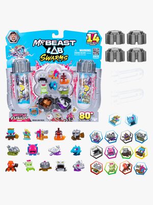 Beast Lab Swarms Samlarfigurer Battle Fusion Surprise 14-pack