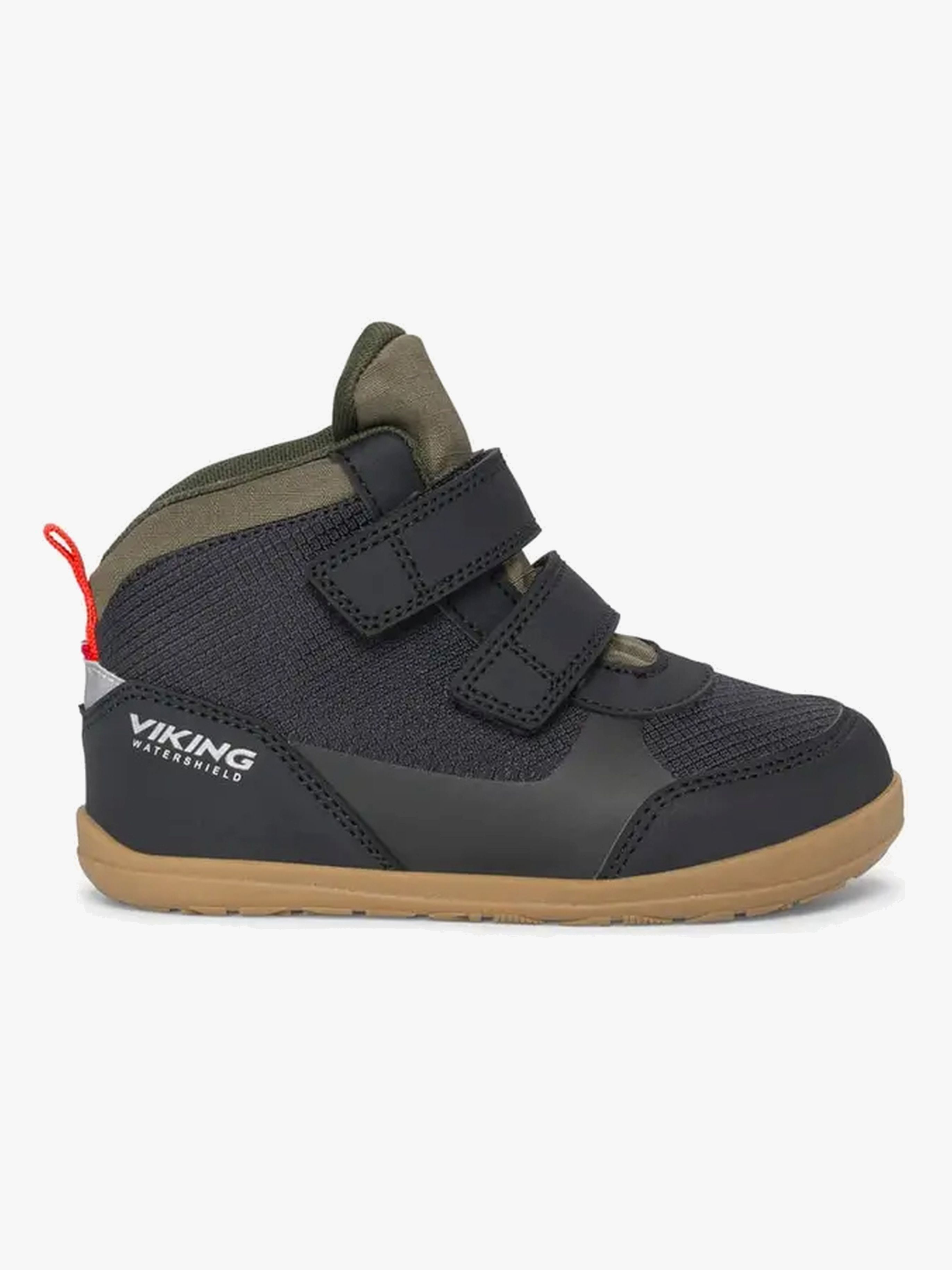 Viking Aspen Barefoot 2V Mid  Vattentäta Sneakers, Black, 31