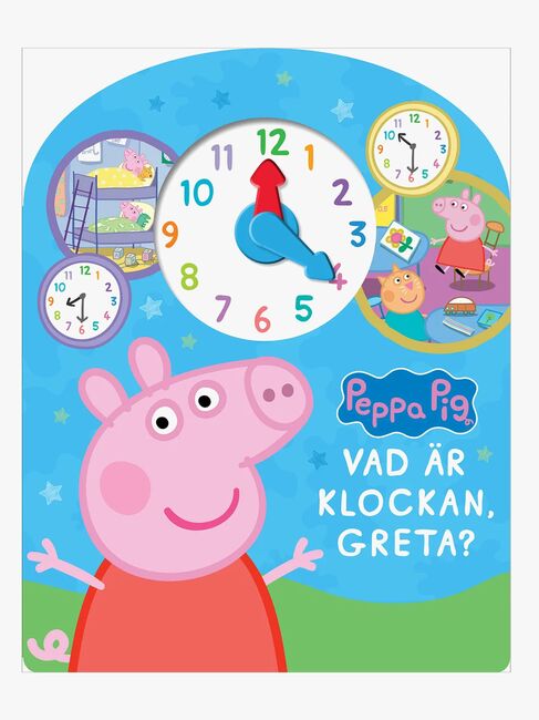 Greta Gris Barnbok Vad är klockan, Greta? 911280-2540_1.jpg