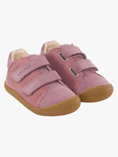 Viking Alv Rena Barefoot 2V Lära-gå-skor, Rosa