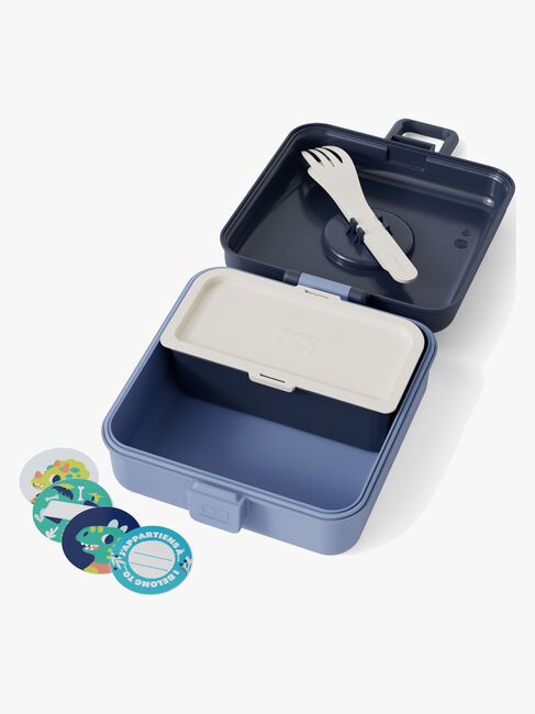 Monbento Snacky Bento Matlåda, Blue infinity