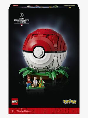 LEGO Pokémon 72154 Pokéball mit Beeindruckenden Trainermomenten