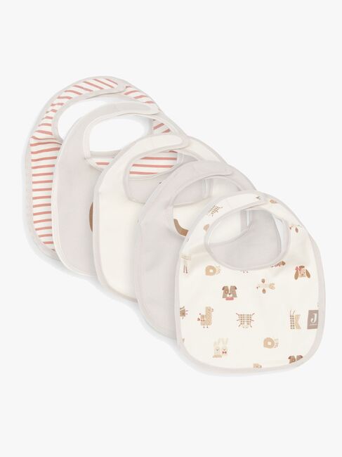 Jollein Bandana Dregglis Vattentät 5-Pack, Animal Friends