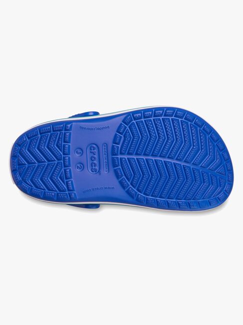 Crocs Crocband Tofflor, Blue Bolt/Turbo Teal