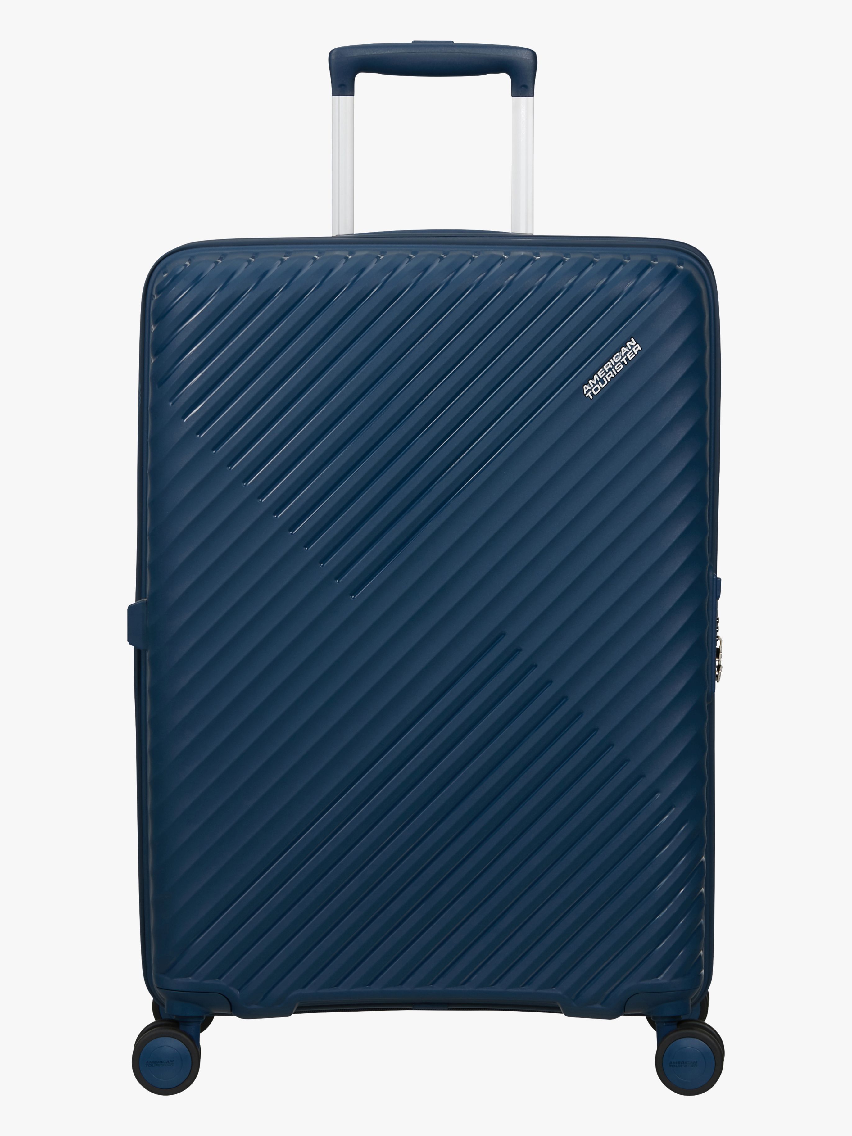 American Tourister Diablast Spinner Resväska 81-91L, Darkwave Blue