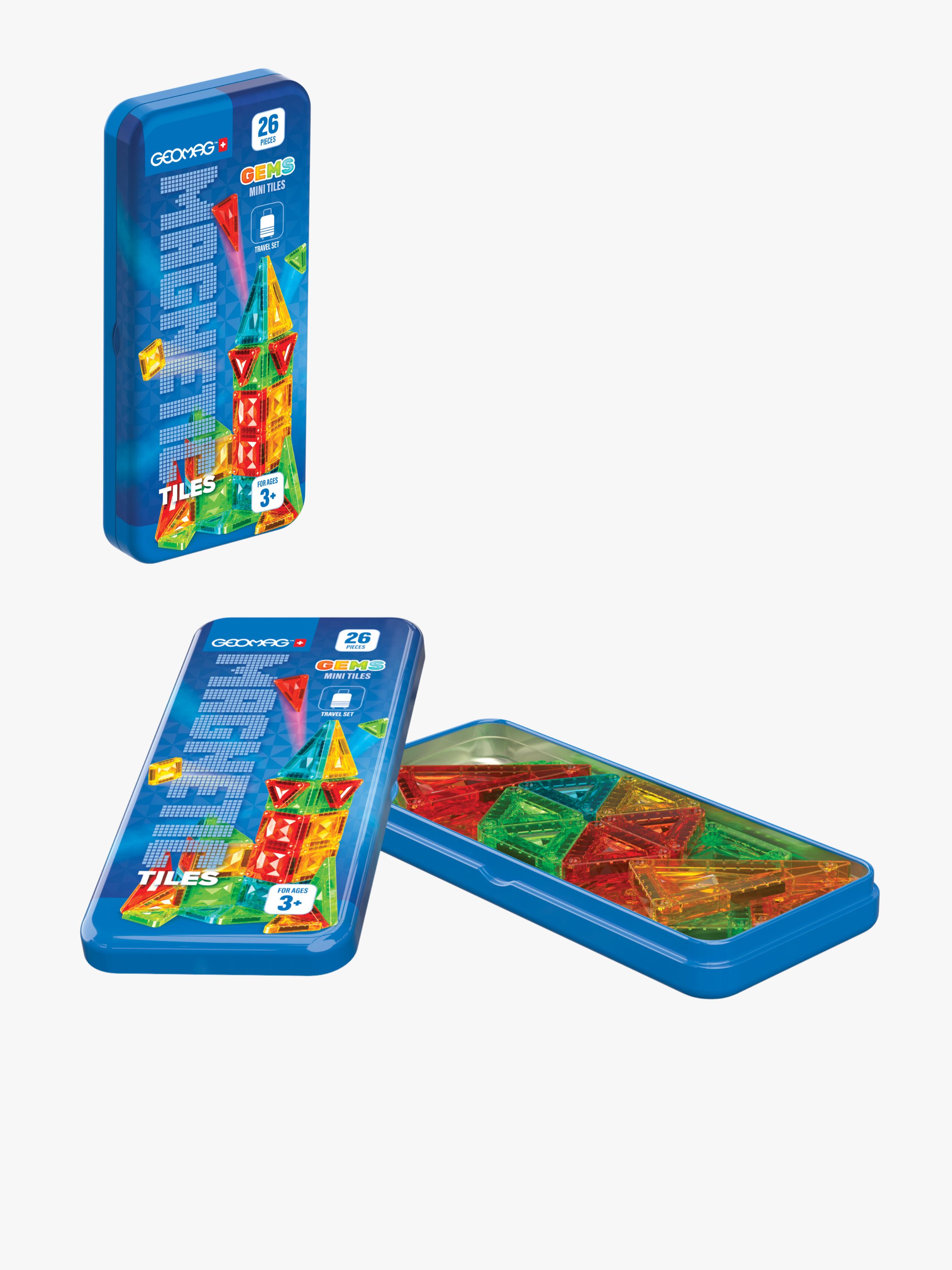 Geomag Mini Gems Magnetic Tiles Byggset 26 Delar