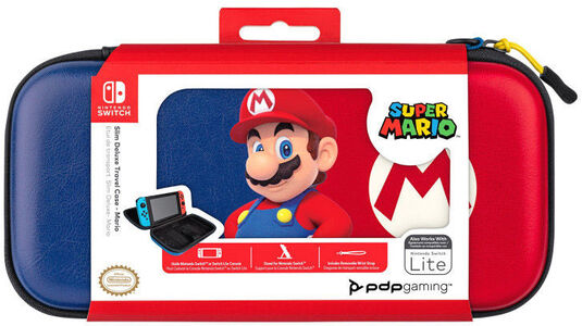 PDP Super Mario Nintendo Switch Slim Deluxe Fodral 