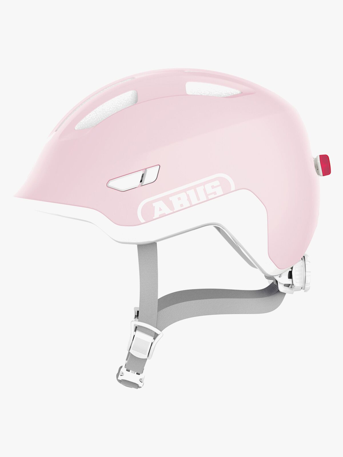 ABUS Smiley Ace Led Hjälm, Pure Rose