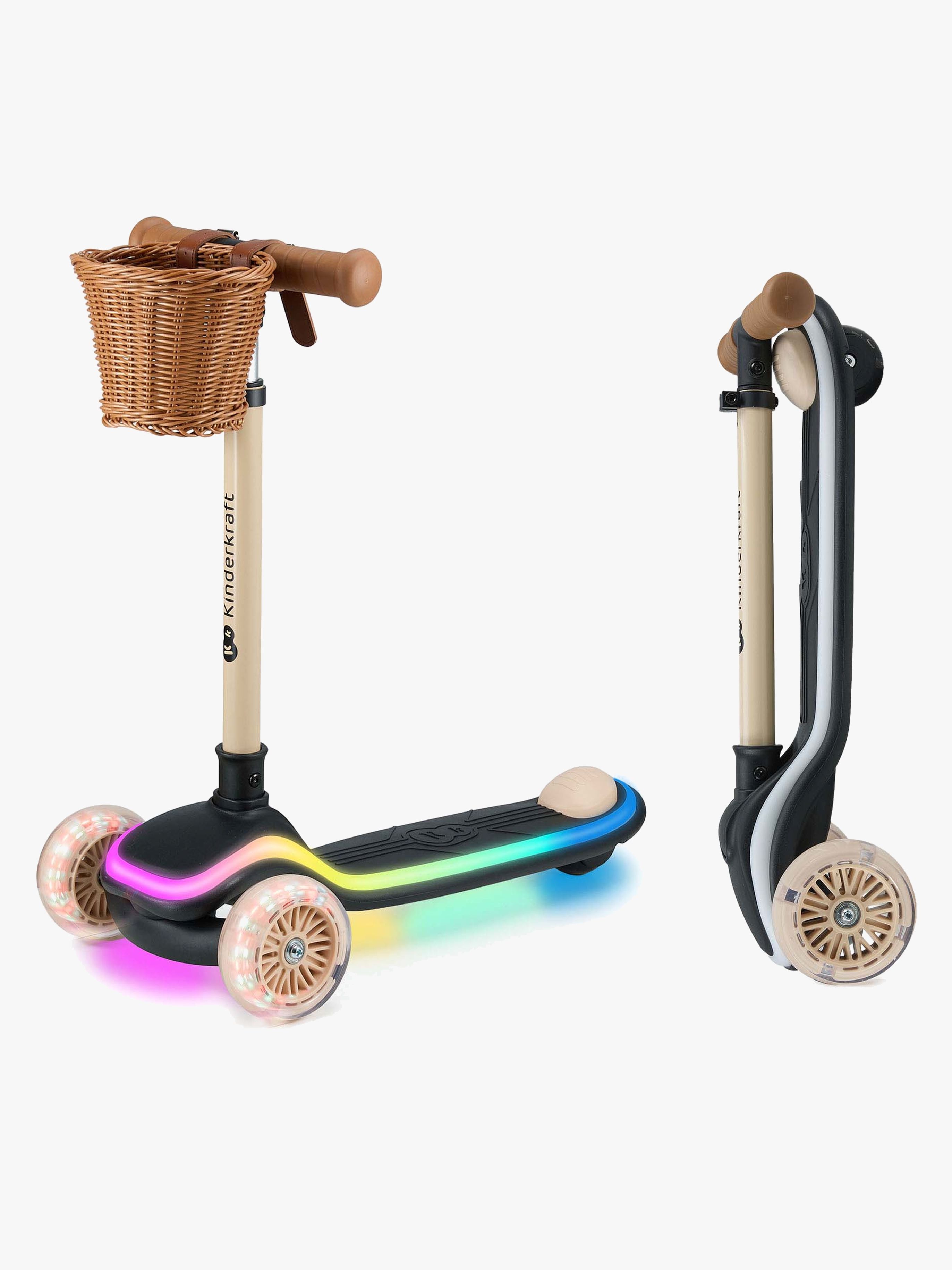 Kinderkraft Raket Hopfällbar 3-hjulig Sparkcykel
