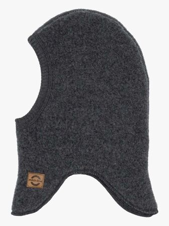 Mikk-Line Balaklava Merinoull, Anthracite Melange