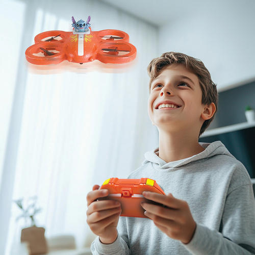 Disney Stitch Radiostyrd Flygande UFO med Ljus