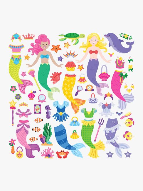 Melissa & Doug Klistermärkesbok Sjöjungfrur 65 st