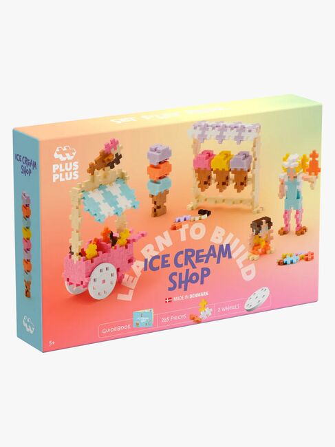 Plus-Plus Learn to Build  Glasskioskt Byggset 275 Delar