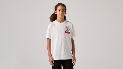 Levi's LVB Burger Meal T-shirt, Bright White