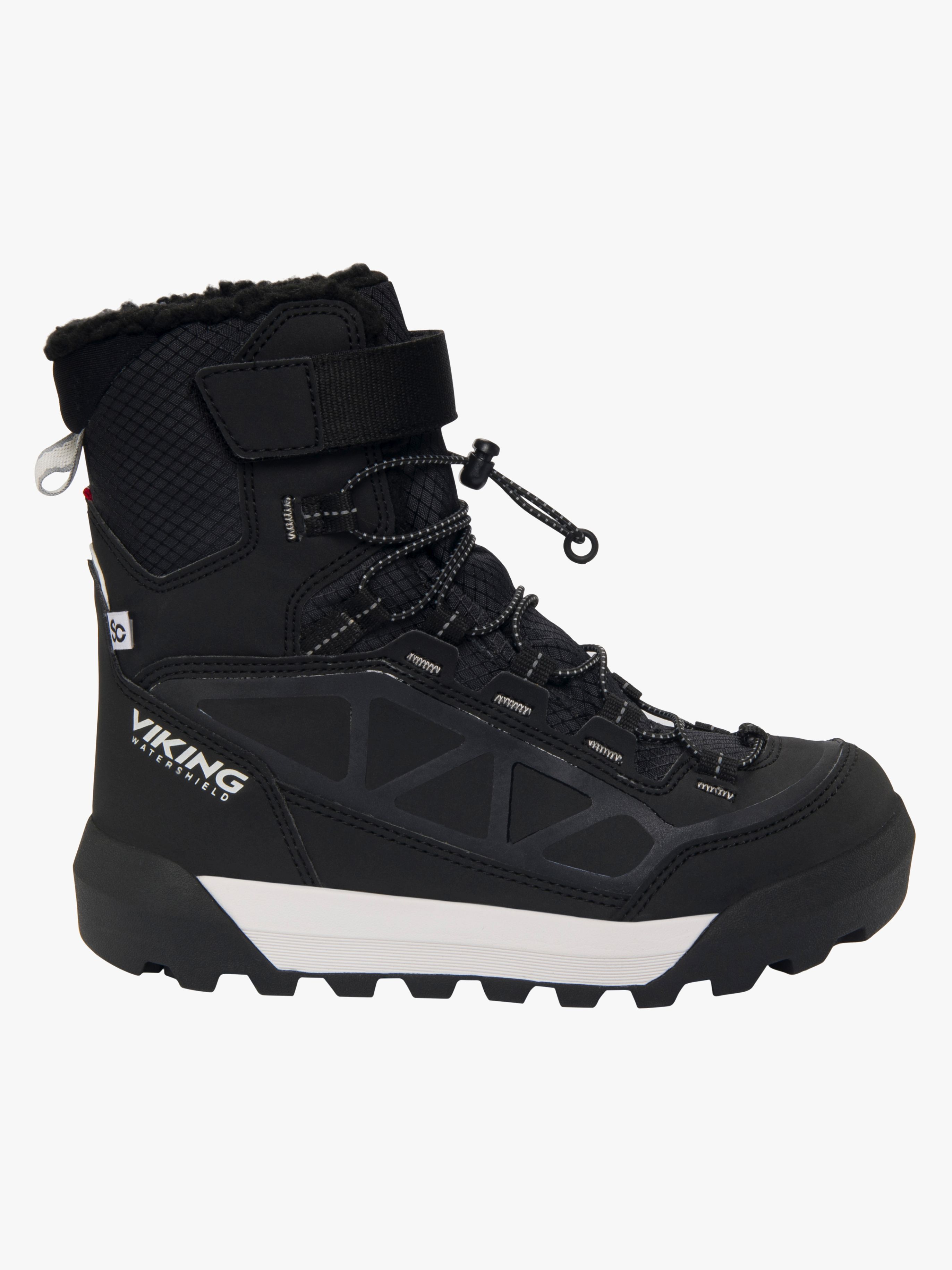 Viking Constrictor Warm SC WP SL Vinterkängor, Black, 34
