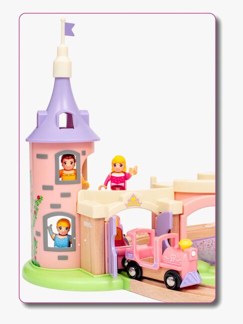 BRIO 33312 Disney Princess Slott med tillbehör