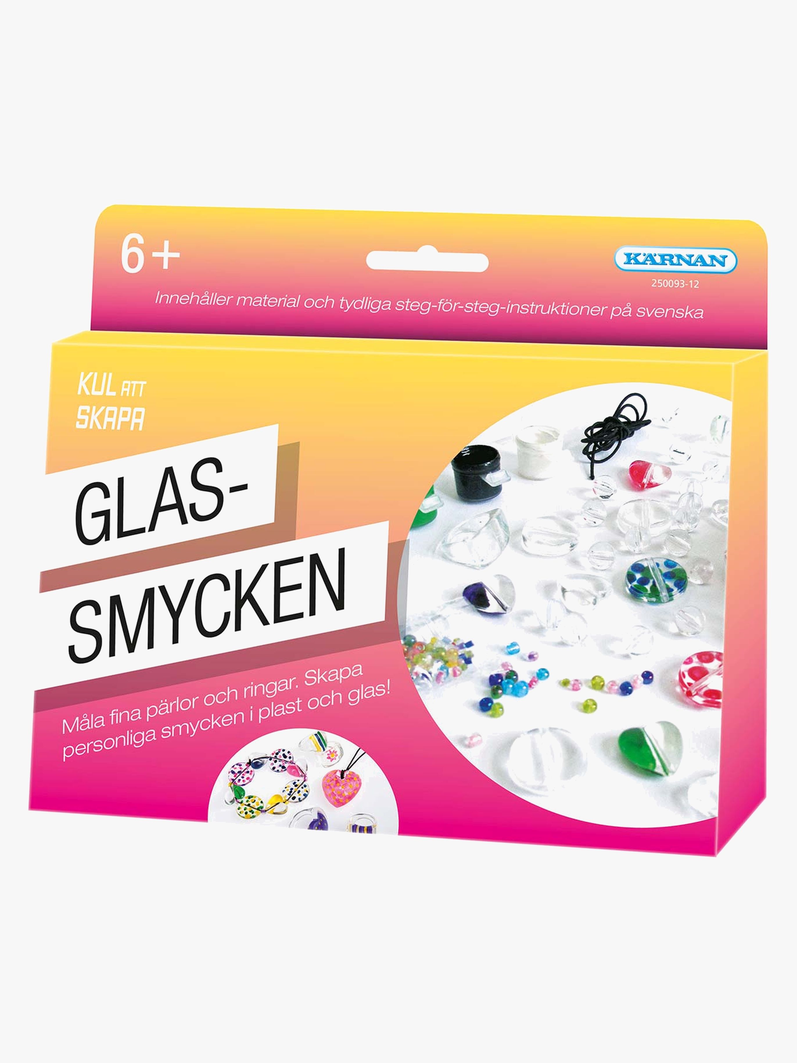 Kärnan Pysselpaket Kul Att Skapa, Gör Dina Egna Glassmycken