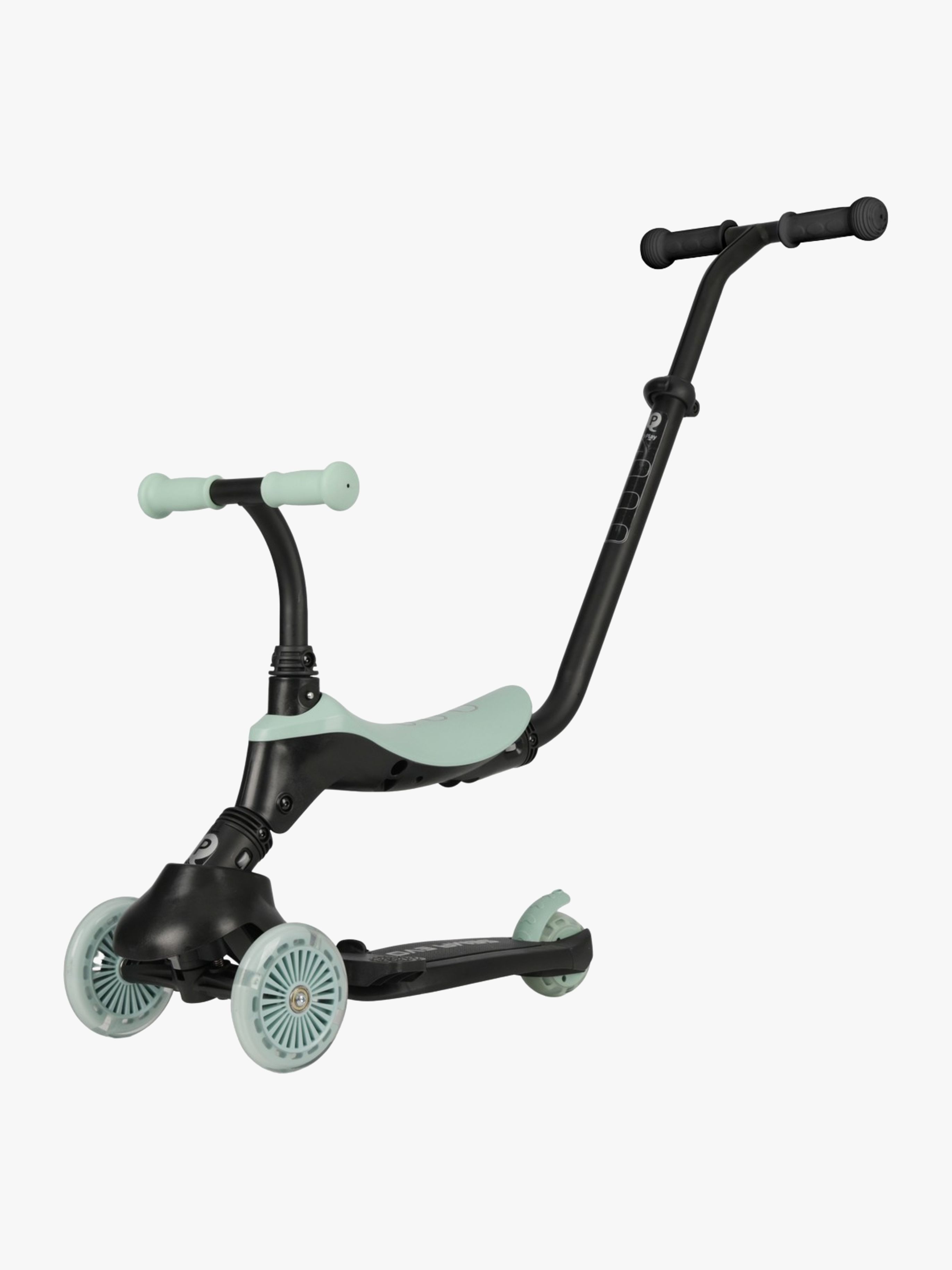 QPlay Sema Evo 5-in-1 3-hjulig Sparkcykel, Grön