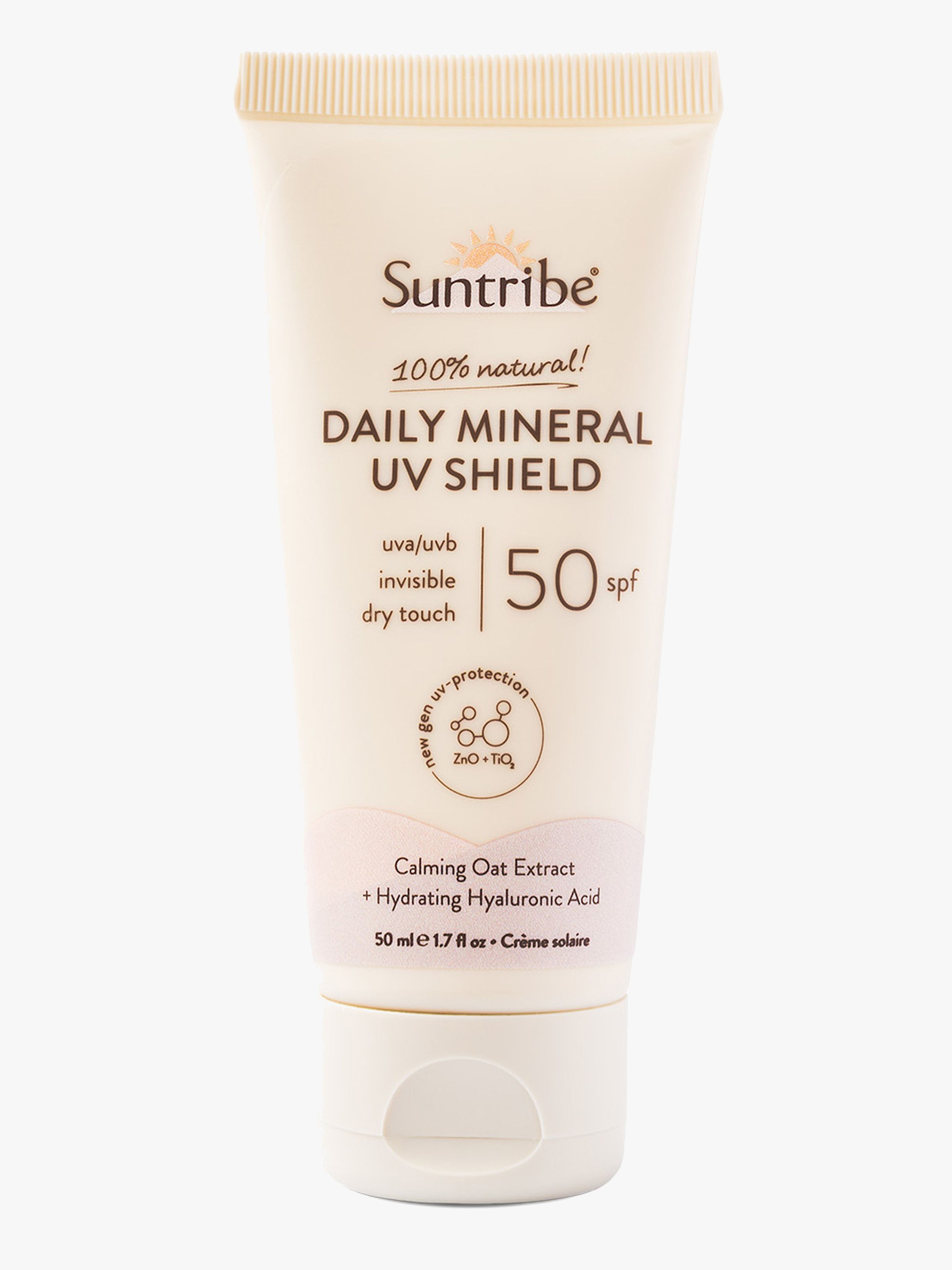 Suntribe Mineral UV Shield Solkräm SPF 50 50 ml