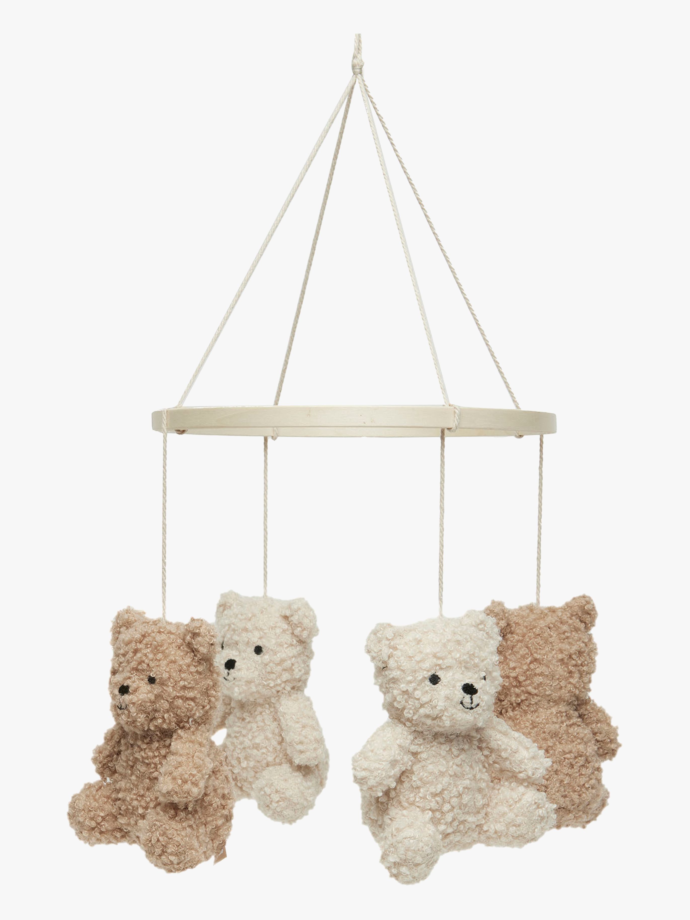 Jollein Teddy Bear Sängmobil, Natural/Biscuit