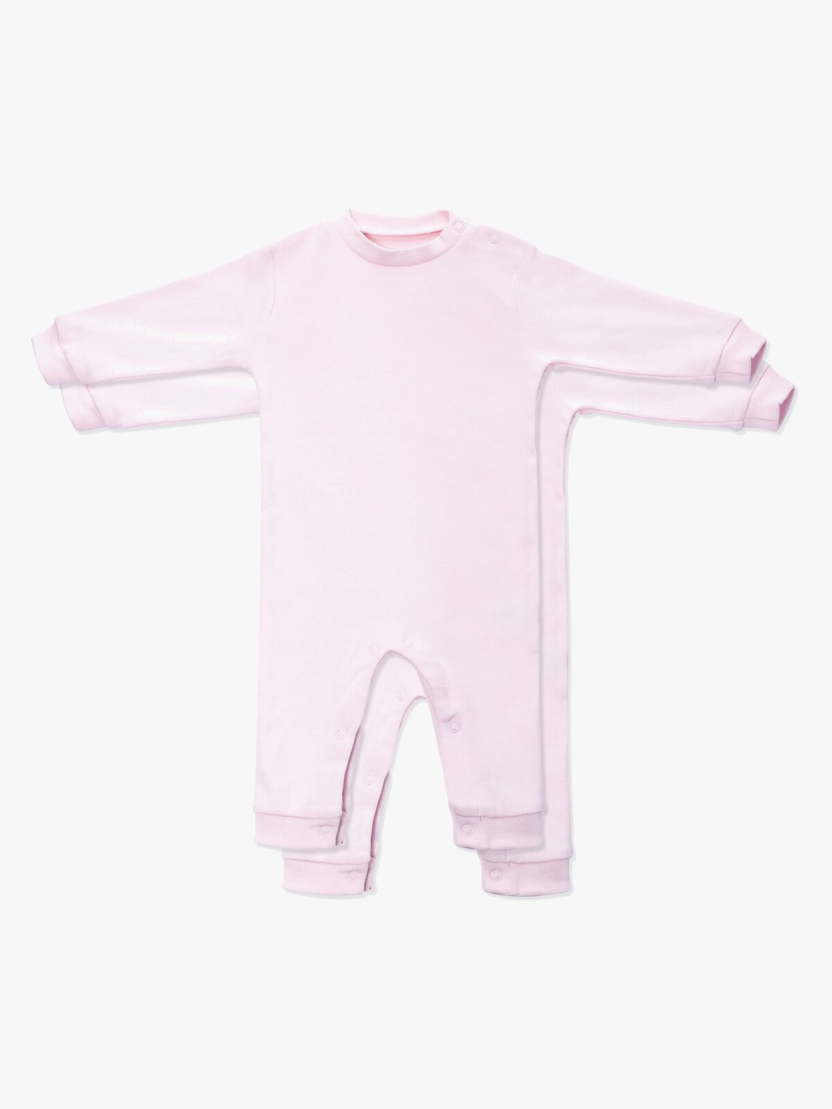 Tiny Treasure Maxime Jumpsuit 2-Pack, Pink
