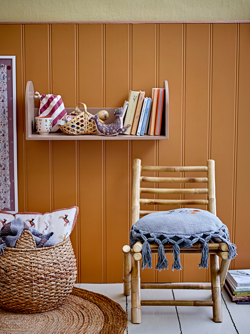 Bloomingville MINI Elinna Kudde, Blue