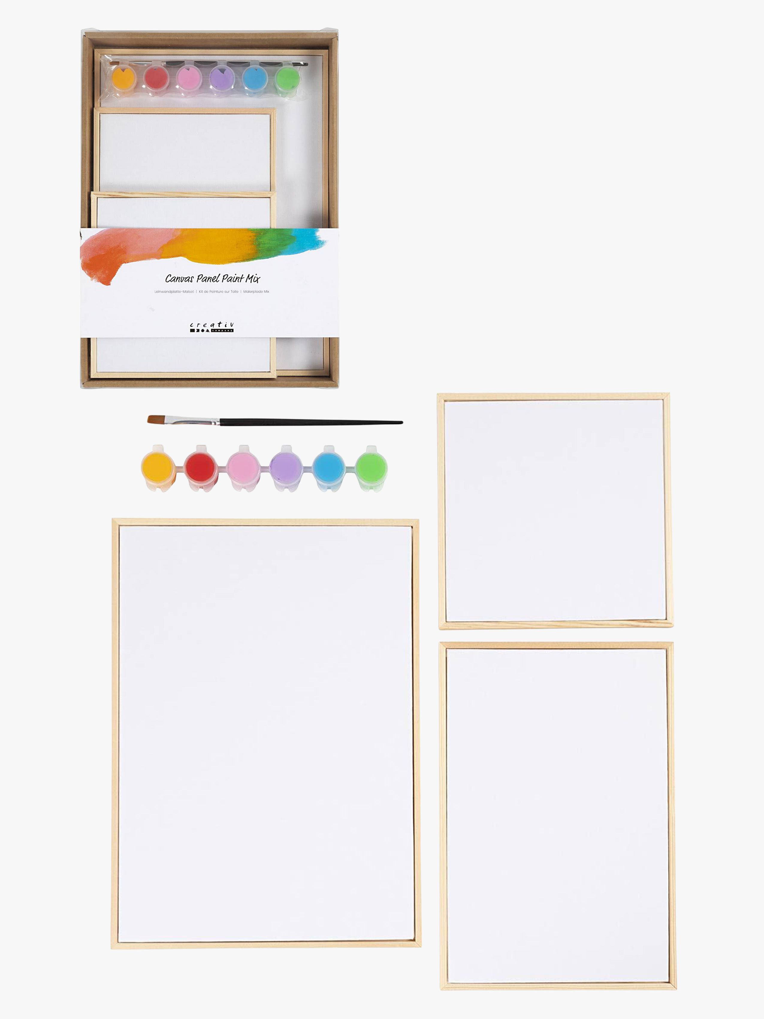 Creativ Company Målardukar 3-Pack