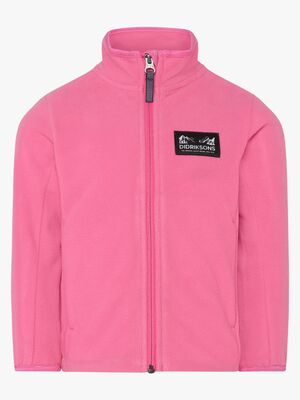Didriksons Muskot Winddichte Windfleecejacke, Sweet Pink