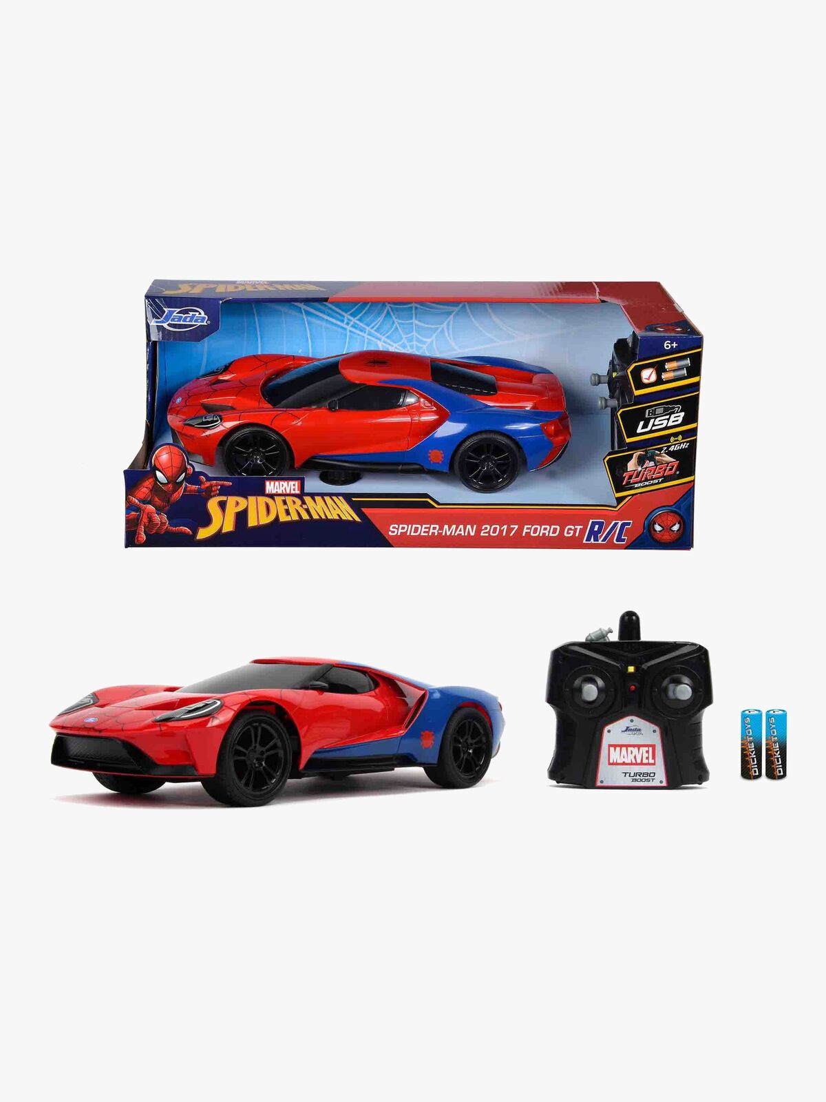 Marvel Spider-Man Radiostyrd Bil