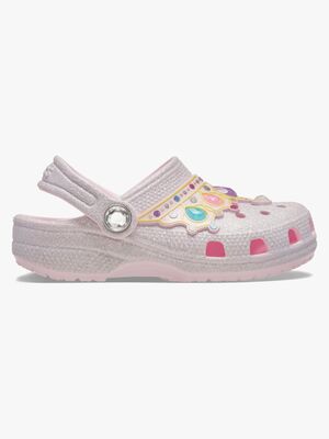 Crocs Classic IAM Princess Kids Tøfler, Pink Milk/Multi