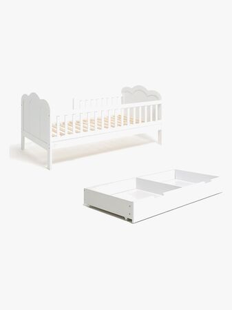 JLY DREAM  Juniorsäng ESTER Inkl. Sängförvaring, Vit