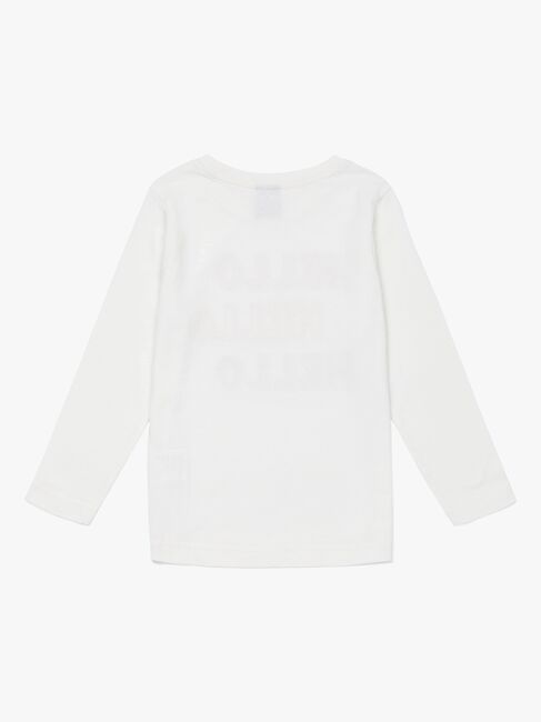 Luca & Lola Gabriel Långärmad T-Shirt, Offwhite