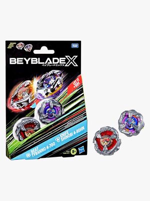 Beyblade Beat Tyranno & Knife Shinobi Snurror 2-Pack