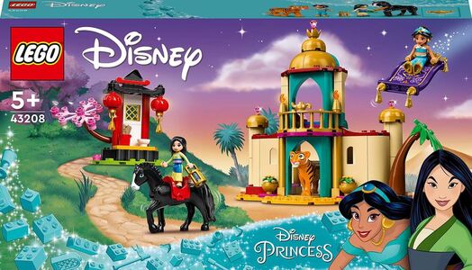 LEGO Disney Princess 43208 Jasmine och Mulans Äventyr