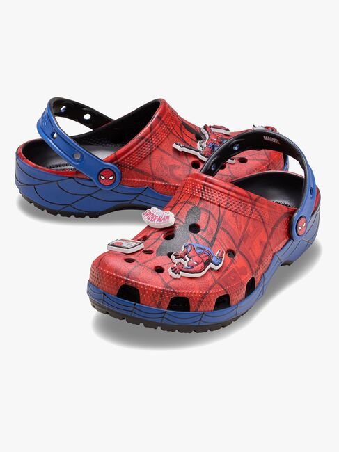 Crocs Marvel Spider-Man Classic Kids Tofflor, Multi