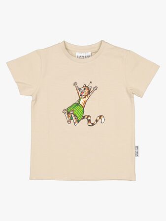 Geggamoja T-shirt Pettson & Findus, Beige