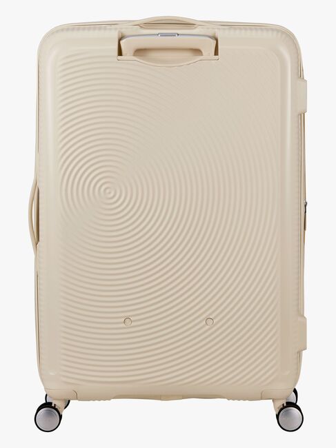 American Tourister Soundbox Spinner Resväska 97-110L, Coconut Sand
