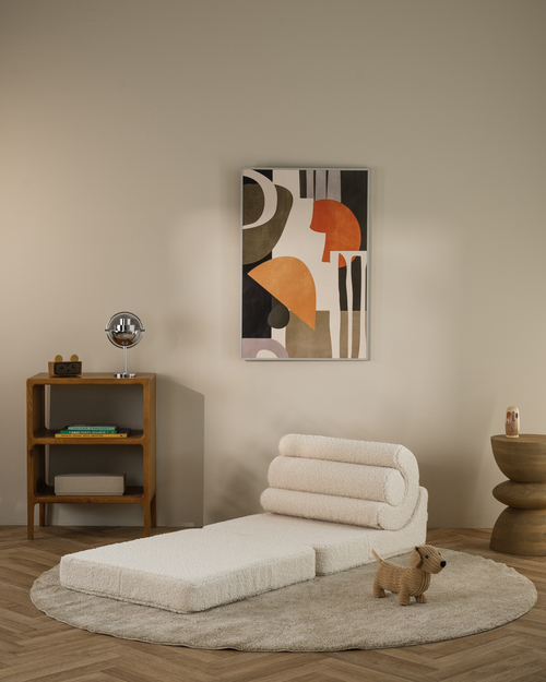 Wigiwama Flipster Stol, Cream White