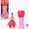 Barbie Petal Pop Flower Surprise Docka Ros, Röd