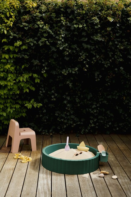 LIEWOOD Saul Sandlåda, Garden Green/Sandy
