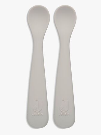 Jollein Silikonsked 2-pack, Nougat