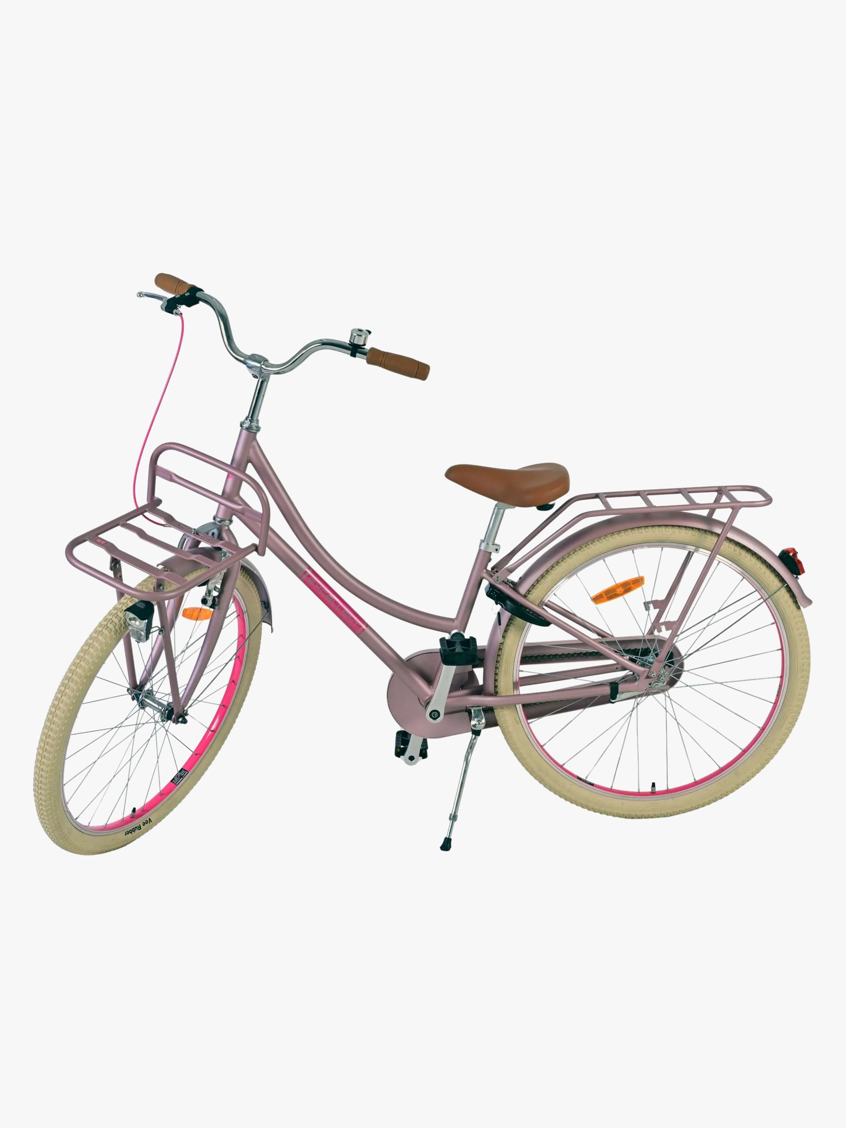 Volare Excellent Cykel 24 Tum, Matt rosa