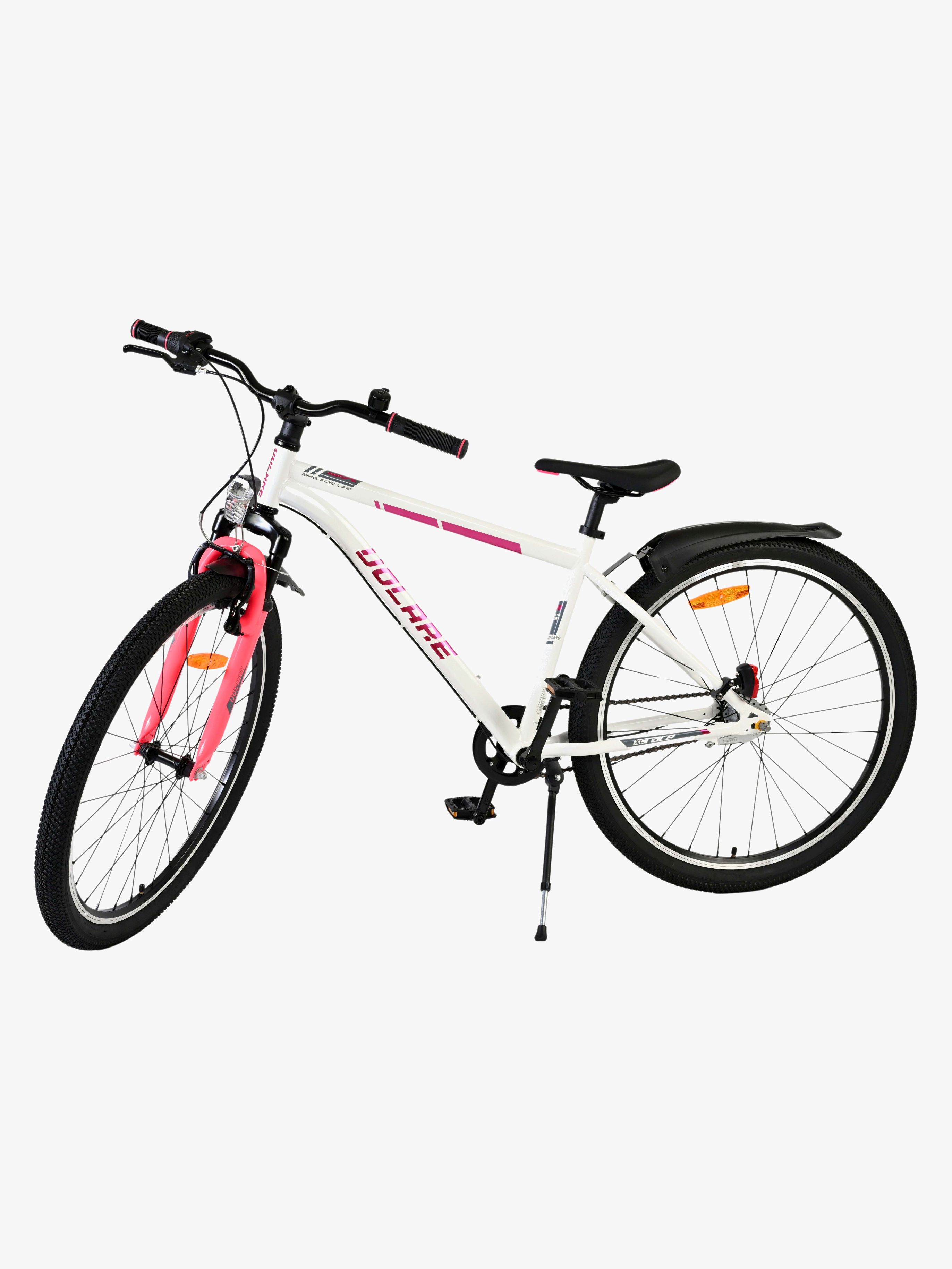 Volare XC Race 26 tum – 3-växlad damcykel för från 10 år, vit/rosa