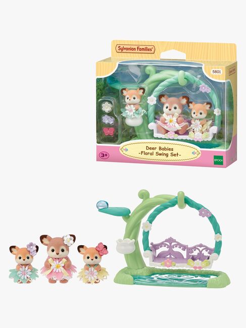 Sylvanian Families Figurset Hjortbebisar med Blomgunga