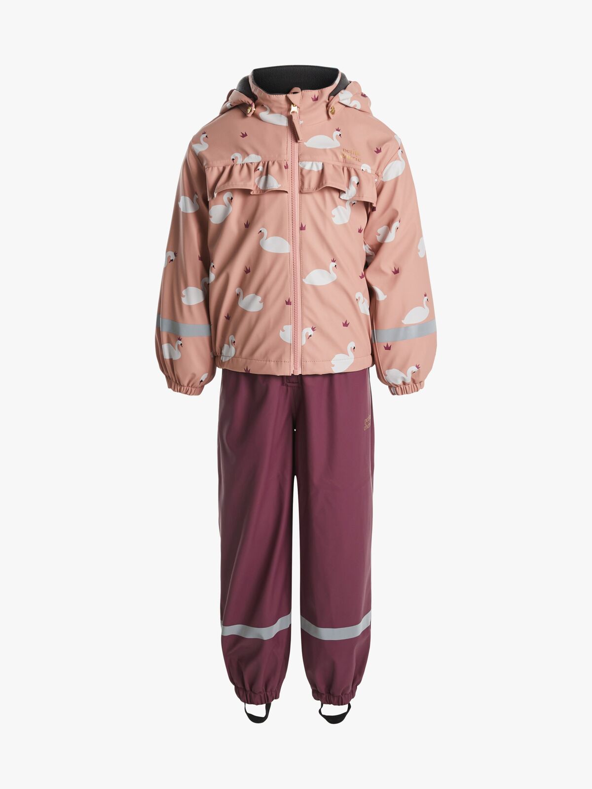 Petite Chérie Atelier Aline Fodrat Regnställ, Swan Mellow Rose