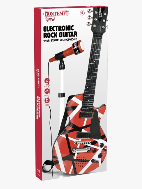 Bontempi Gitarr med Mikrofon Rock