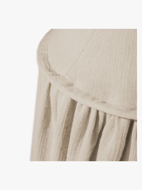 Julius Zöllner Sänghimmel Muslin, Sand