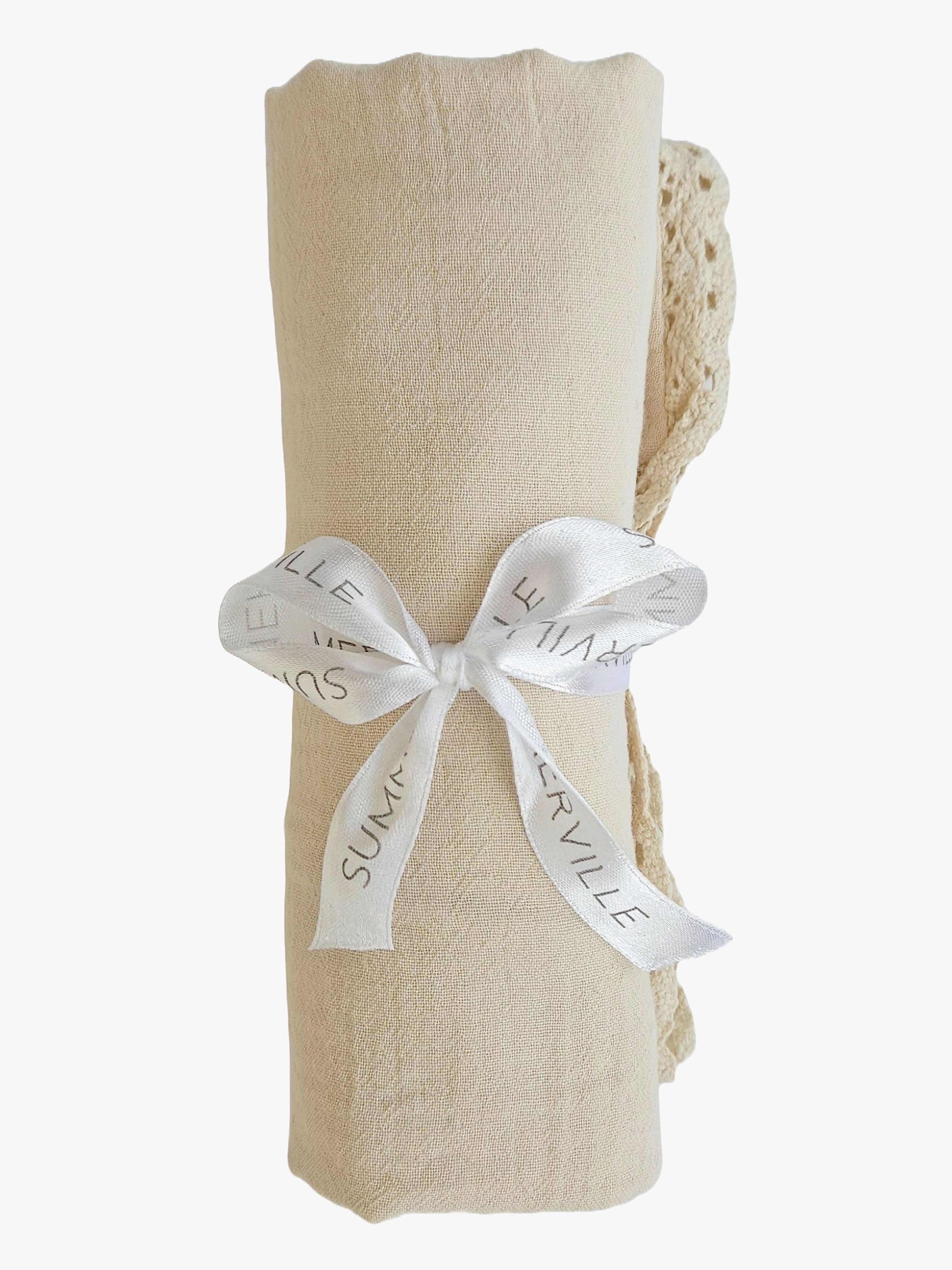 Summerville Krinklad Filt Lace, Sandshell